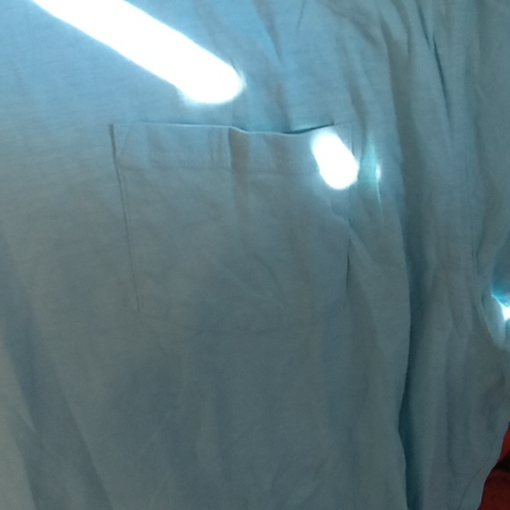 Nwt Saint Johns Bay Light Blue T-Shirt Cotton - Picture 2 of 5